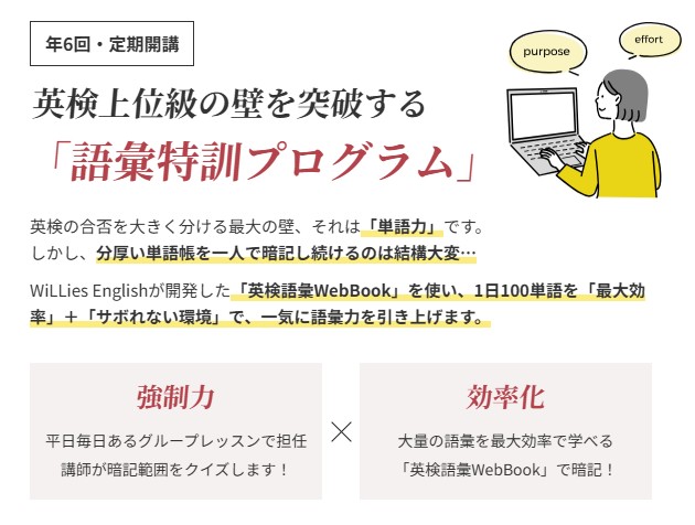 ウィリーズプログラム詳細図解